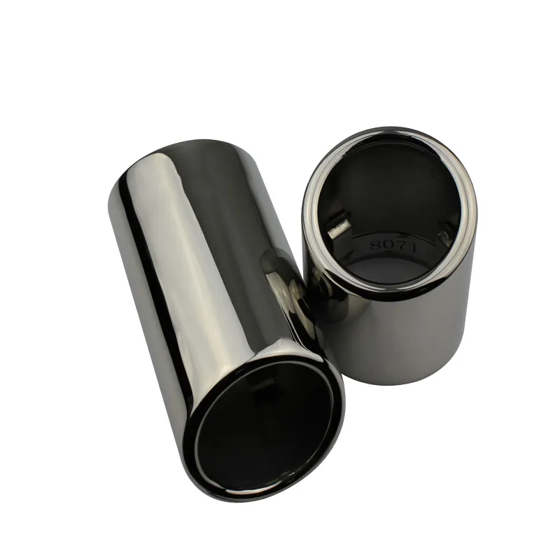 Wholesale High performance #304 Stainless steel 2 pcs for BMW 10-13 X1 2.5 E84 Exhaust Muffler Tips
