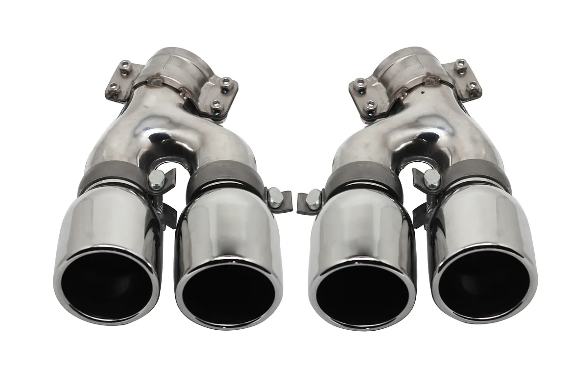 Efficient Competitive Price Stainless Steel Tail Throat Exhaust Pipe rear diffuser for bmw g30 g38 supplier