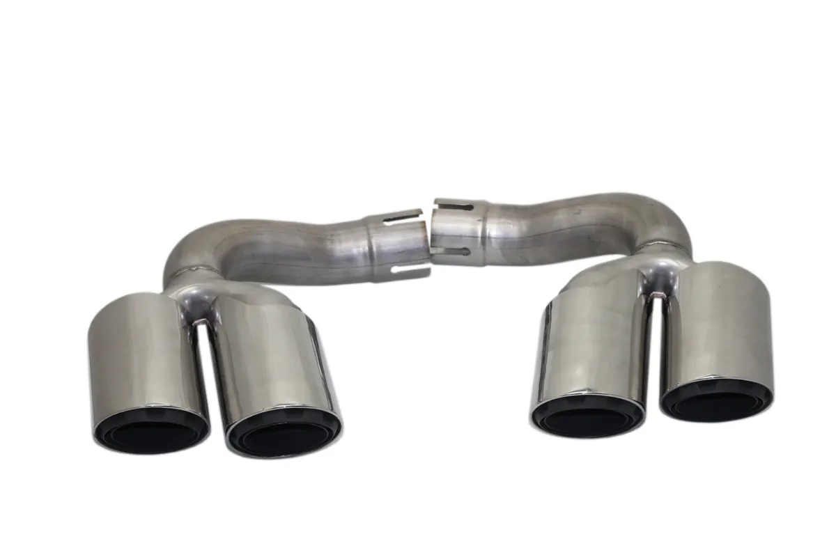 2020 new style 3 layers exhaust tip for porsche cayenne muffler tail throat