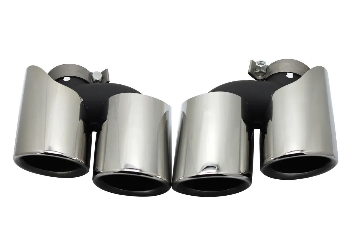304 stainless steel factory directly sale 2019 macan exhaust tip accessories for porsche